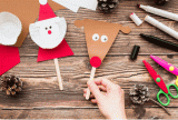 Bricolage de Noël à l'Éco Domaine Pornic