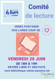 Comité de lecture Bibliothèque Sainte Pazanne