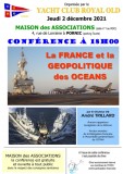 CONFERENCE: LA FRANCE ET LA GEOPOLITIQUE DES OCEANS PORNIC