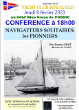 CONFERENCE: NAVIGATEURS SOLITAIRES, LES PIONNIERS PORNIC