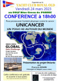 CONFERENCE: UNICANCER/PROJET OKEANIA ET LE TOUR DU MONDE GLOBAL SOLO CHALLENGE PORNIC