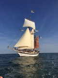 Kreuzfahrt Zwischenstopp Wochenende Corsaires de Retz traditionelles Segelboot pornic