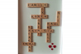 Atelier déco lettres bois façon scrabble