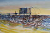 Exposition d'aquarelles, sculptures & bandes dessinées