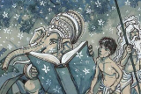 Exposition d'aquarelles, sculptures & bandes dessinées