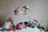 Exposition de calebasses par Anne Masson