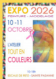 Exposition de l'Atelier Tout en Couleurs