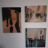 Exposition de peintures de Catherine Rangde. Pornic