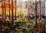 Exposition de peintures par Linic