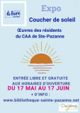 Exposition peintures - Coucher de soleil