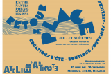 Exposition : Retour de plage atelier artiste peinture dessin sérigraphie Rouans Destination Pornic