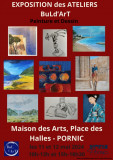 Expostion de peintures, dessins: buld'Art Pornic
