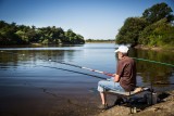 Fishing at the Gâtineaux pond in Saint-Michel Chef-Chef