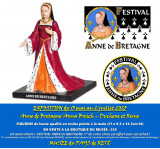 Figurine et autocollants exposition Anne de Bretagne