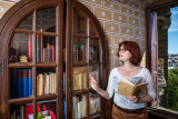 Florence dans la bibliothèque