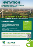 Inauguration du parc éolien de Rouans énergies