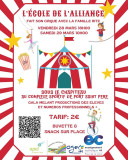 L'école de l'Alliance fait son cirque