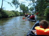 Balade en kayak sur le canal de Haute-Perche