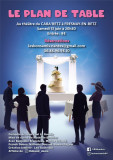 Le plan de table Comédie de Jean Paul Le Guédic théâtre Caba retz villeneuve en retz bourgneuf en retz