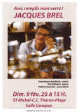 Les chansons de Brel au Canopus association Arcop Saint Michel Chef Chef Destination Pornic