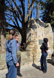Les vestiges de l'église Madame