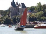 Les voiles de tradition Pornic, parade de bateaux, voiliers