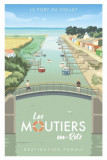 magnet Les Moutiers-en-Retz Pittoresco Loire-Atlantique Pornic