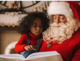 Marché de Noël à l'Éco Domaine Pornic lecture conte de Noël