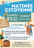 matinée citoyenne la plaine sur mer compostage collect déchets