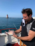 Sea fishing with Thomas Labis