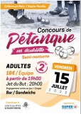 CONCOURS DE PETANQUE SEMI NOCTURNE