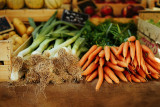 Marché de producteur bio au moulin