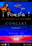 POESIA PORNIC CHANSONS ET GUITARE ESPAGNOLES PACO IABNEZ PAR EDDY MAUCOURT