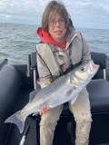 Prise de pêche lors d'une sortie avec Xavier Gauthier, photo 1, prefailles, destination pornic, activité pêche en mer, 