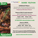 Repas au profit du Téléthon chauvé