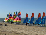 Séance de char à voile à La Bernerie-en-Retz