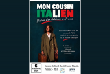 Spectacle : Mon cousin italien humour théâtre jumelage Italie Destination Pornic