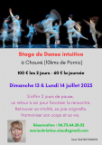 Stage de danse intuitive