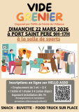 Vide grenier port st pere nantes pornic 