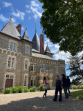 visite guidée avec accès aux cours du château de Pornic