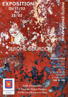 Affiche Exposition de Photos : Jérôme Gourdon