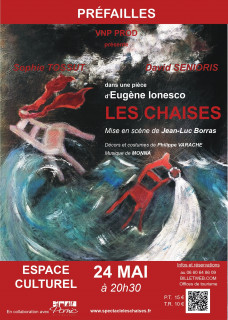 Pièce de théâtre : Les Chaises Le 24 mai 2024