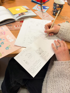 Atelier d'illustration en famille