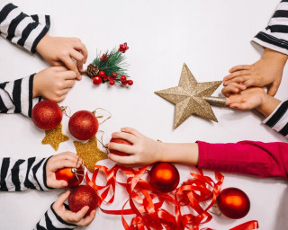 Atelier de décoration de Noël