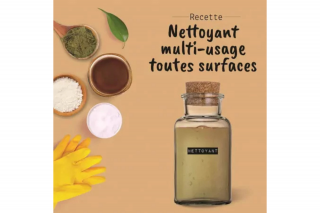 Atelier écogestes : fabrication lessive, nettoyant multisurface...