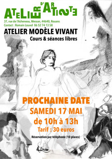 Atelier Modèle Vivant