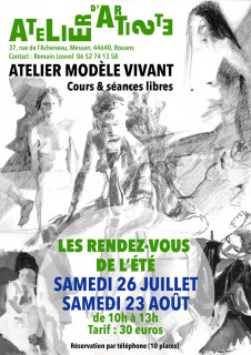 Atelier Modèle Vivant