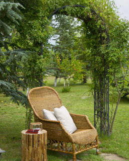 Atelier vannerie - Tontine pour les plantes grimpantes