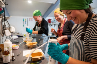 Workshops zur Herstellung von Seifen mit Savons de Retz