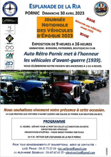 AUTO RETRO PORNIC: JOURNEE NATIONALE DES VEHICULES D'EPOQUE PORNIC